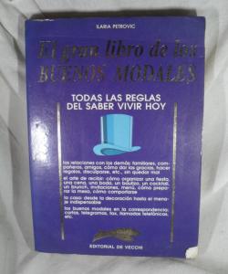 EL GRAN LIBRO DE LOS BUENOS MODALES de ILARIA PETROVIC